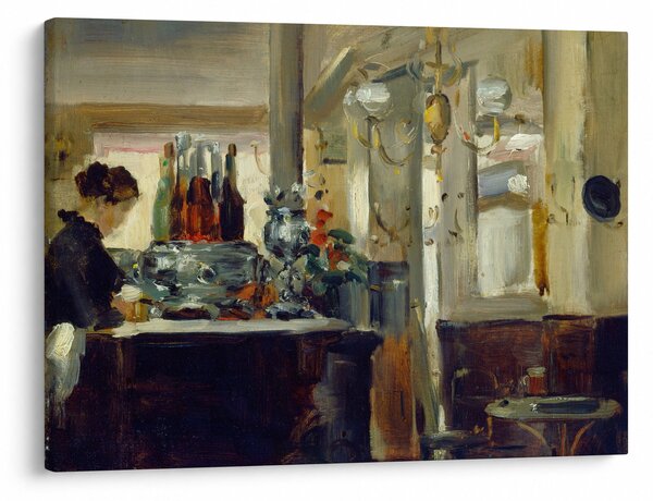 Obraz - Style of Edouard Manet, Bon Bock Cafe, reprodukce (70x50 cm)