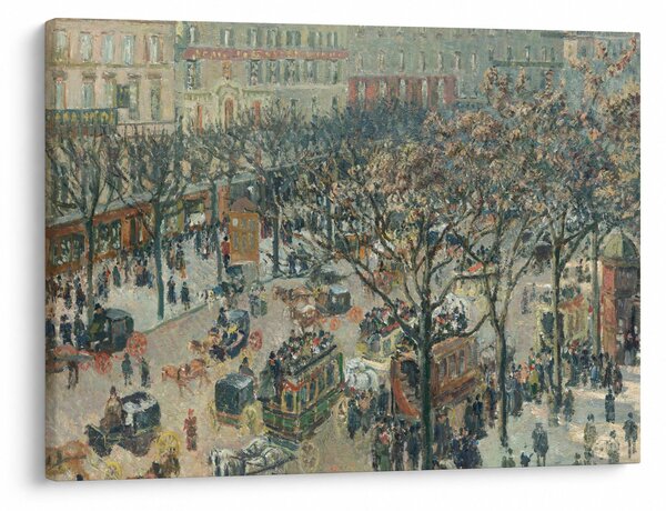 Obraz - Camille Pissarro, Boulevard des Italiens, Morning, Sunlight, reprodukce (70x50 cm)