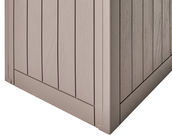 Úložný box RECIFE 56 cm 43 cm Taupe