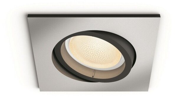 Hue Centura BT SVÍTIDLO PODHLEDOVÉ LED GU10 5,7W 350lm 2000-6500K RGB, hranaté, hliník