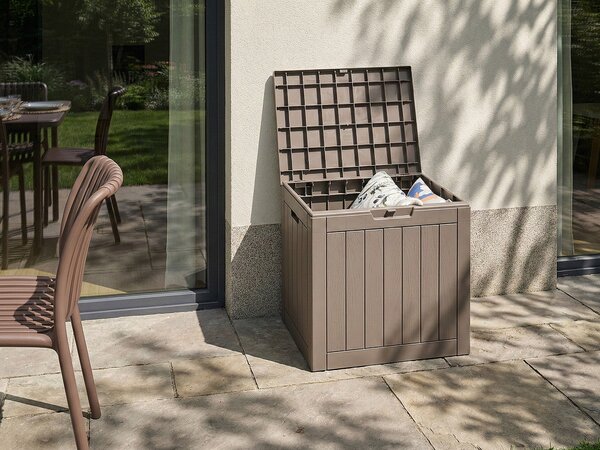 Úložný box RECIFE 56 cm 43 cm Taupe