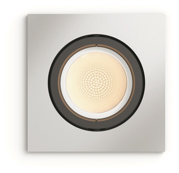 Hue Centura BT SVÍTIDLO PODHLEDOVÉ LED GU10 5,7W 350lm 2000-6500K RGB, hranaté, hliník