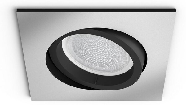 Hue Centura BT SVÍTIDLO PODHLEDOVÉ LED GU10 5,7W 350lm 2000-6500K RGB, hranaté, hliník