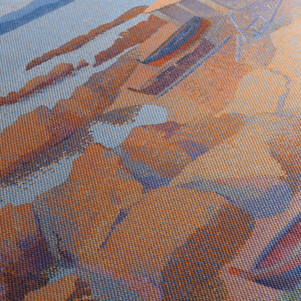 Obraz - Henri Edmond Cross, Calanque des Antibois, reprodukce (170x50 cm)