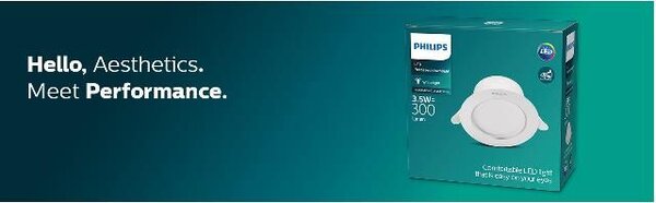 DIAMOND podhledové LED svítidlo 1x3,5W 315lm 4000K IP20 9,5cm kulaté, bílé