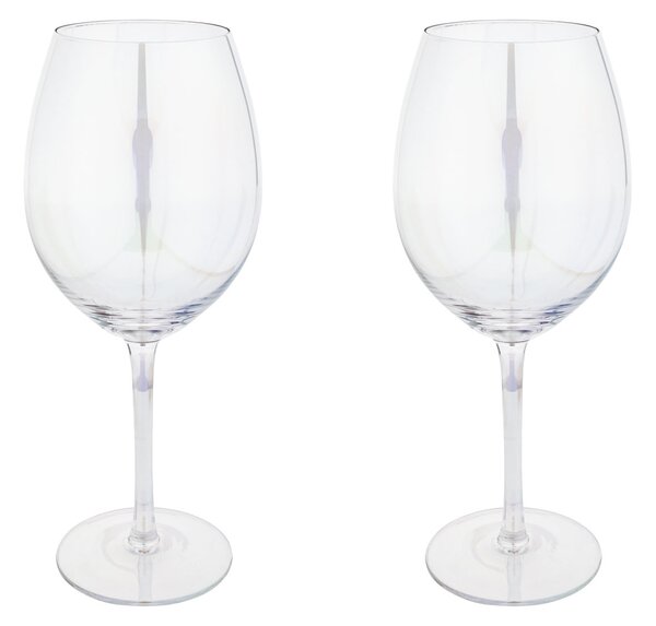ERNESTO® Sada sklenic s duhovým efektem (sada sklenic na víno, 2 kusy) (100339182001)