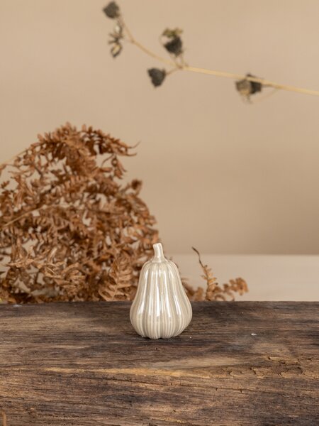 Storefactory Scandinavia Keramická Dýně Hillinge Beige - Small SF687