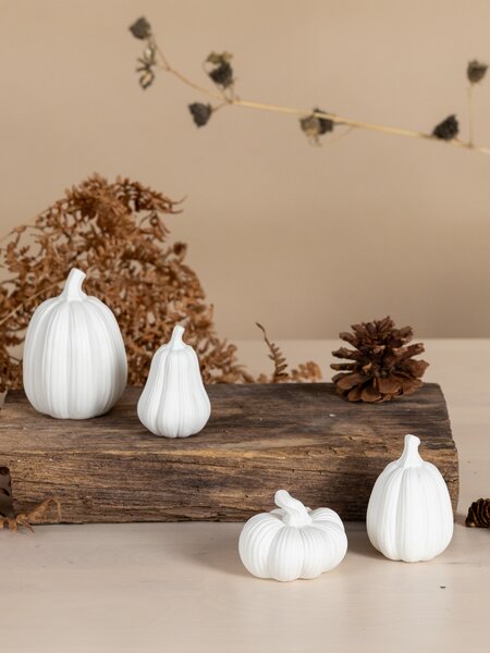 Storefactory Scandinavia Keramická Dýně Ekåsen White - Small SF562