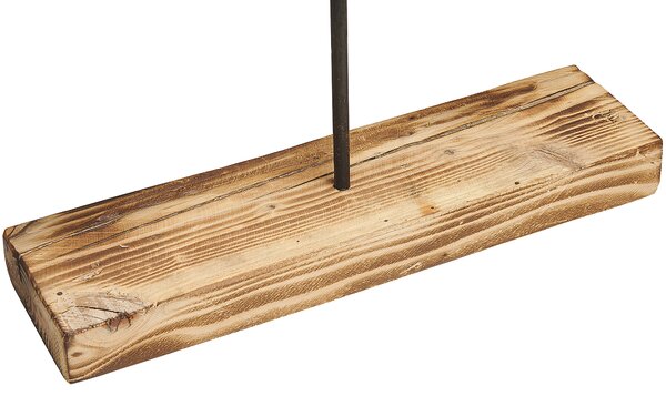 Dekorativní figurka Kůň COLIMA Paulownia dřevo Světle hnědá