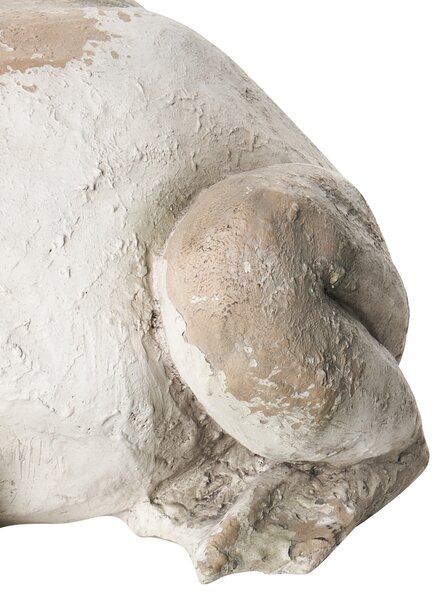 Zahradní figurka CARAPELLE Žába Béžová