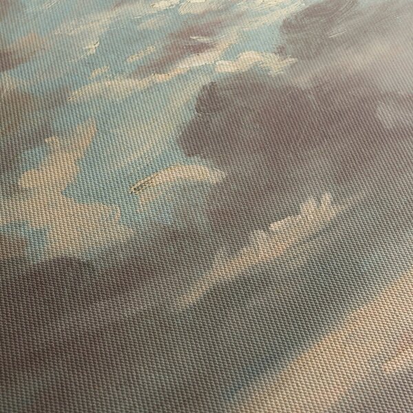 Obraz - John Constable, Cloud Study Stormy Sunset, reprodukce (210x100 cm)