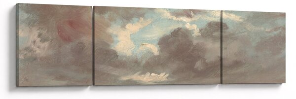 Obraz - John Constable, Cloud Study Stormy Sunset, reprodukce (170x50 cm)