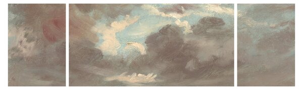 Obraz - John Constable, Cloud Study Stormy Sunset, reprodukce (170x50 cm)