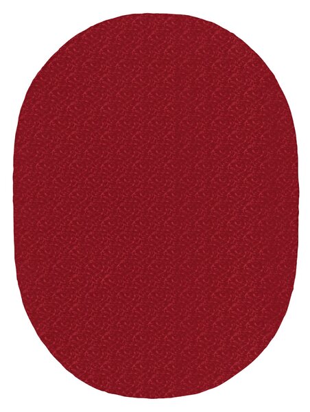 LIVARNO HOME Žakárový ubrus s běhounem (červená, oválný (160 x 220 cm x 20 x 220 cm)) (100339645003)