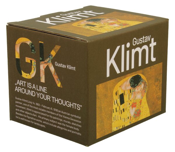Porcelánový hrnek Klimt The Kiss 430 ml