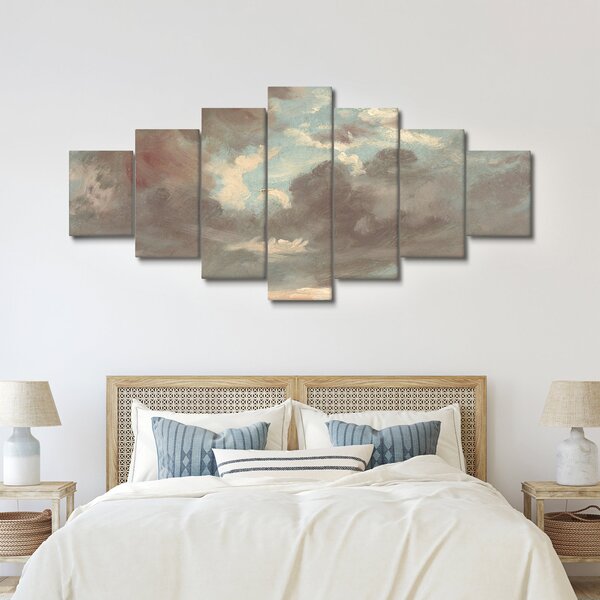 Obraz - John Constable, Cloud Study Stormy Sunset, reprodukce (210x100 cm)