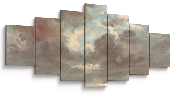 Obraz - John Constable, Cloud Study Stormy Sunset, reprodukce (210x100 cm)