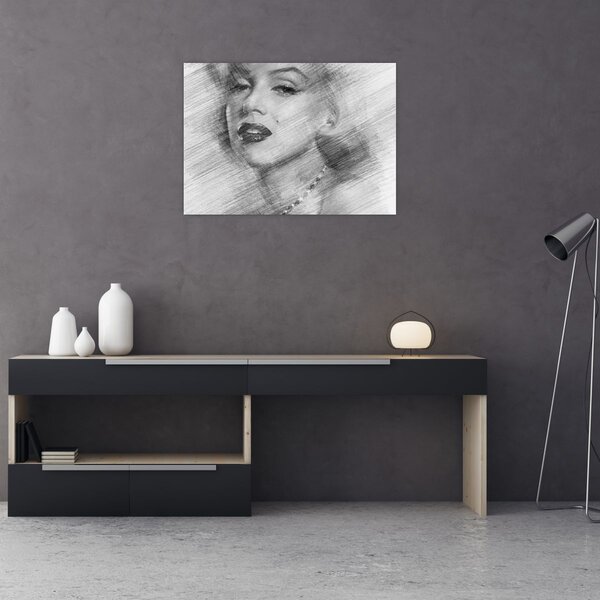 Obraz - Portrén Merilyn Monroe (70x50 cm)