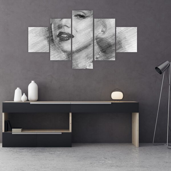 Obraz - Portrén Merilyn Monroe (125x70 cm)