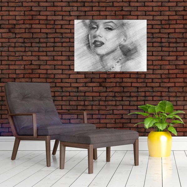 Obraz - Portrén Merilyn Monroe (70x50 cm)