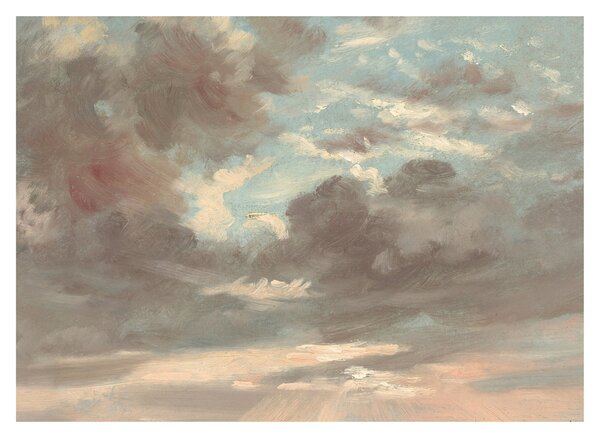 Obraz - John Constable, Cloud Study Stormy Sunset, reprodukce (70x50 cm)