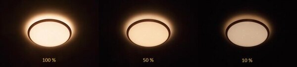 32809/31/P0 Cavanal přisazené LED svítidlo 1x18W 1500/750/150lm 2700K krokové stmívání IP20, bílé