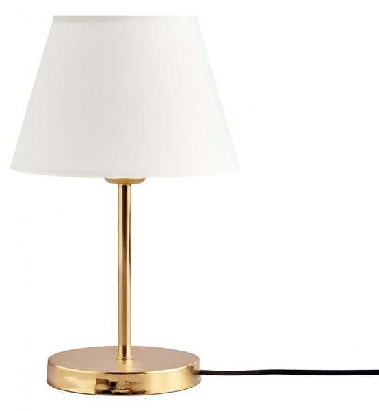 Opviq Stolní lampa Shade II bílá/zlatá