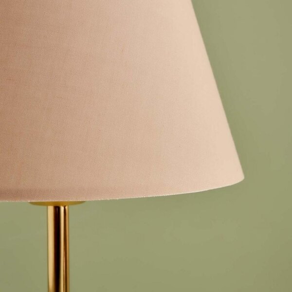 Opviq Stolní lampa Shade II béžová/zlatá