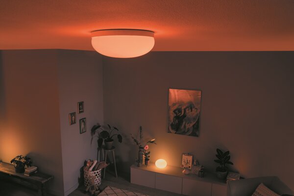 Hue WACA Flourish stropní LED svítidlo 1x32,5W 2250lm 2000-6500K RGB IP20 35,9cm bílá