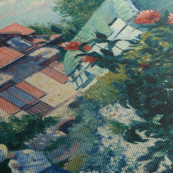 Obraz - Gustave Caillebotte, Dahlias, Garden at Petit Gennevilliers, reprodukce (70x50 cm)