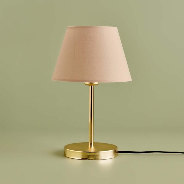 Opviq Stolní lampa Shade II béžová/zlatá