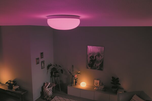 Hue WACA Flourish stropní LED svítidlo 1x32,5W 2250lm 2000-6500K RGB IP20 35,9cm bílá