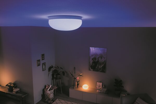 Hue WACA Flourish stropní LED svítidlo 1x32,5W 2250lm 2000-6500K RGB IP20 35,9cm bílá
