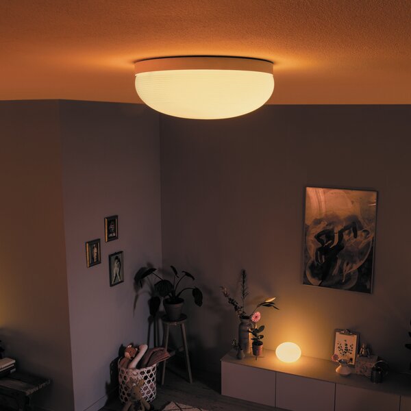 Hue WACA Flourish stropní LED svítidlo 1x32,5W 2250lm 2000-6500K RGB IP20 35,9cm bílá