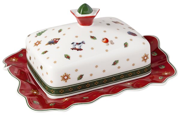Villeroy&Boch Villeroy & Boch Toy's Delight porcelánová máslenka, 19 × 16 cm