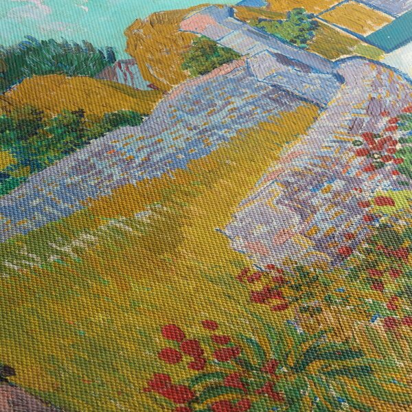 Obraz - Vincent van Gogh, Farmhouse in Provence, reprodukce (170x50 cm)