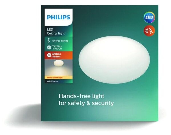Shan přisazené LED svítidlo 1x12W 1150lm 2700K IP20 26cm, bílé