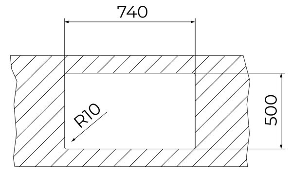 Teka Forline dřez s příslušenstvím 75x51 cm ocel 115000083