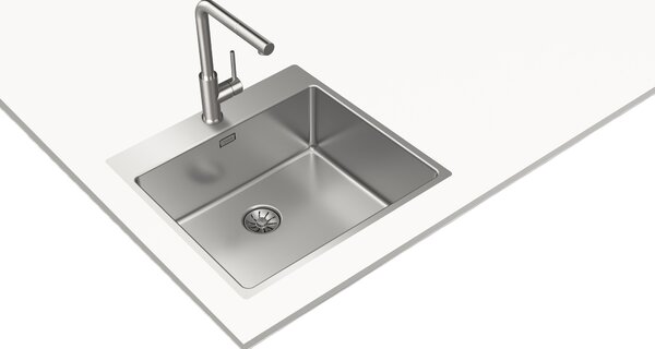 Teka Forline ocelový dřez se sifonem 54x51 cm ocel 115000082