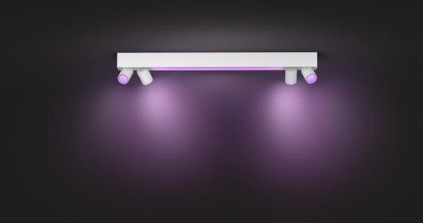 50607/31/P7 HUE WACA Centris stropní LED svítidlo 1x40W+GU10 4x5,7W 4200lm 2000-6500K RGB IP20 bílá