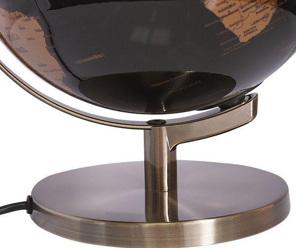Globus LED MAGELLAN Černá 32 cm