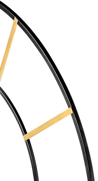 Nástěnné hodiny VALSOT 80 cm Kov Zlatá
