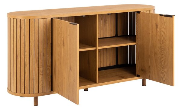 Komoda v dekoru dubu v přírodní barvě 160x80x45 cm Colima – Actona