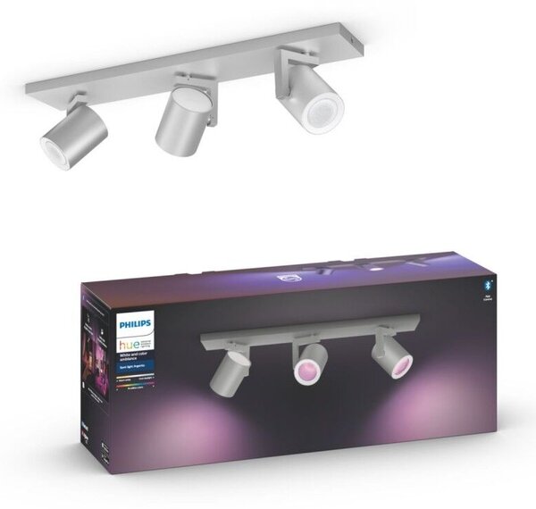 50623/48/P7 Hue WACA Argenta bodové LED svítidlo 3x GU10 5,7W 350lm 2000-6500K RGB IP20 hliník