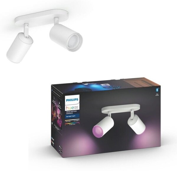 50632/31/P7 Hue WACA Fugato bodové LED svítidlo 2x GU10 5,7W 350lm 2000-6500K RGB IP20, bílé