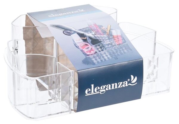 Kosmetický organizér Eleganza, čirá