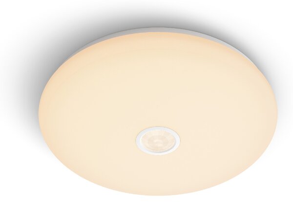 Mauve PIR CL252 přisazené LED svítidlo se senzorem 1x16W 1300lm 2700K IP20 32cm, bílé