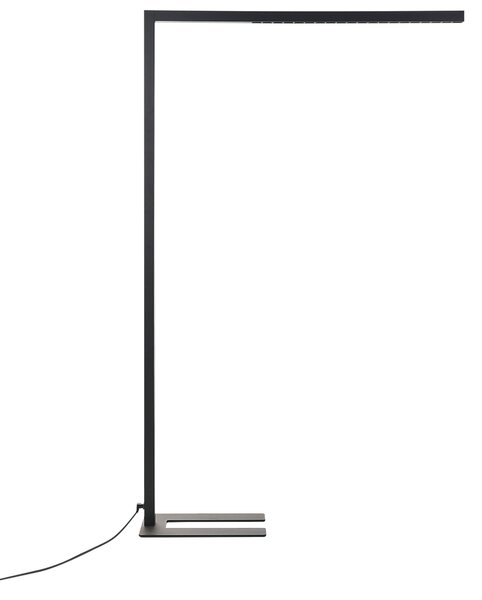LED stojací lampa MENSA se senzorem pohybu Kov Černá