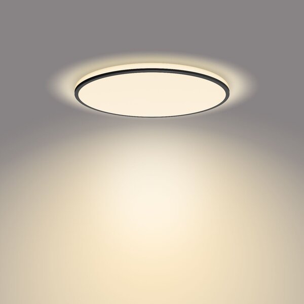 Ozziet CL570 přisazené LED svítidlo 1x22W 2300lm 2700K krokové stmívání IP20 40cm, černé