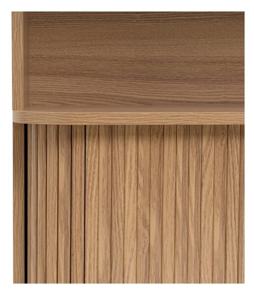 Knihovna v dekoru dubu v přírodní barvě 80x172x40 cm Elia – Casa Selección